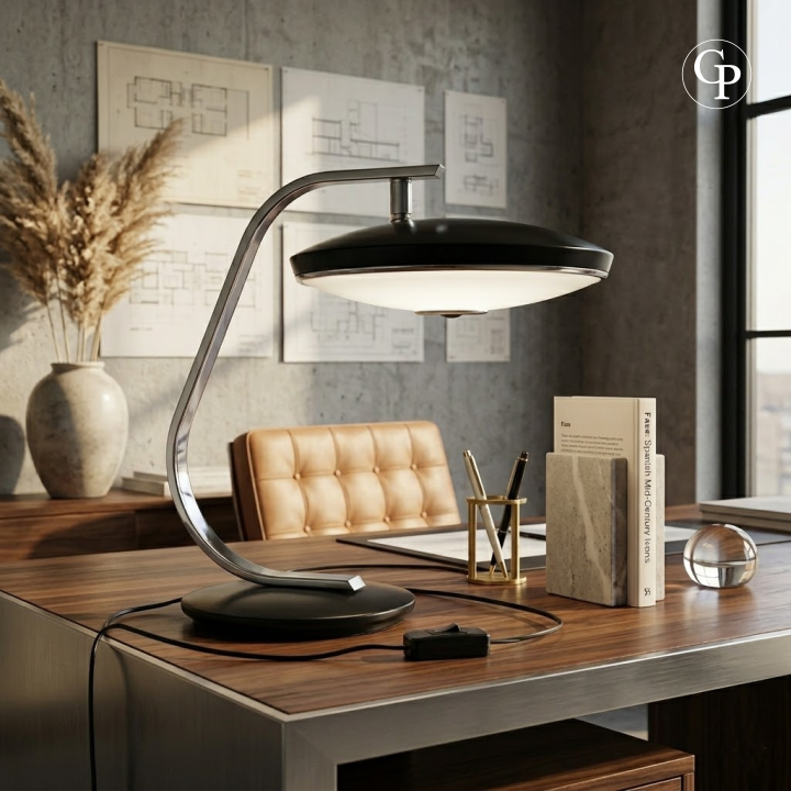 FASE "520C" Desk Lamp Circa 1970