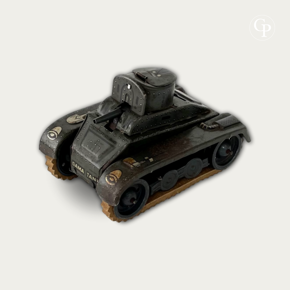"GAMA TANK" Panzer tank, D.R.G.M. marking, circa 1938