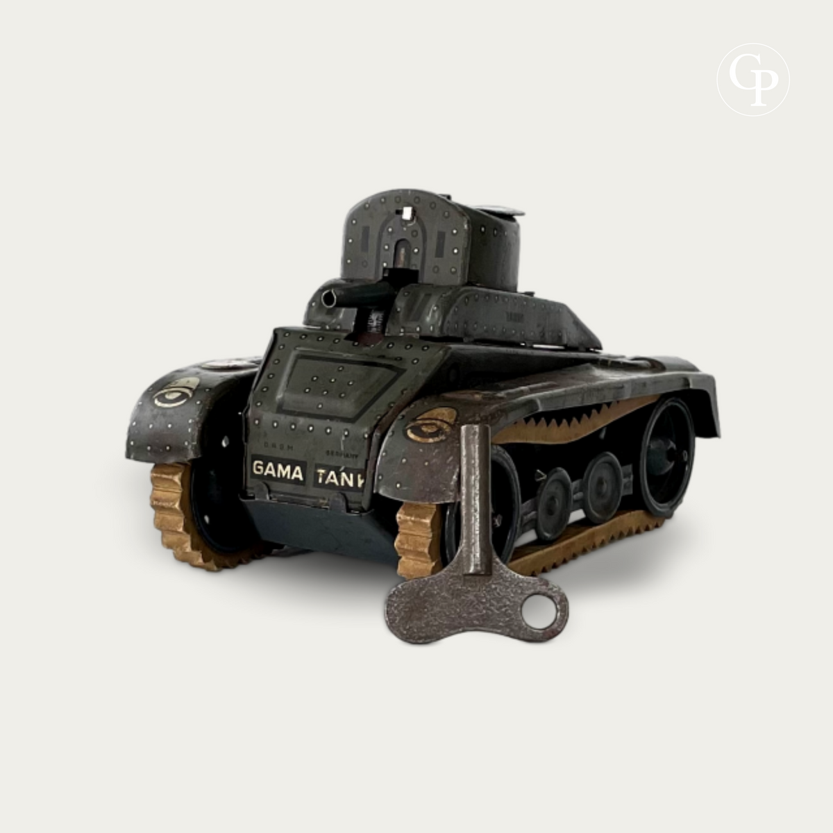 "GAMA TANK" Panzer tank, D.R.G.M. marking, circa 1938